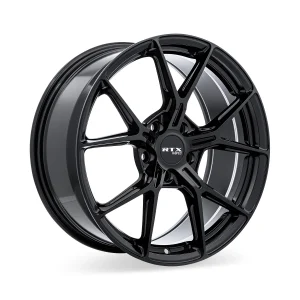 RTX Wheels – RS01 – Black – 17″x7.5″ 38mm – All weather Wheels – 083382